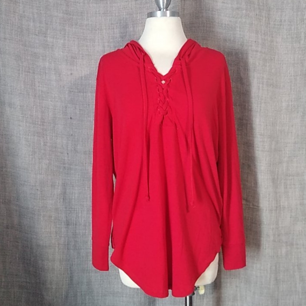 New York & Company Red Top Size XS